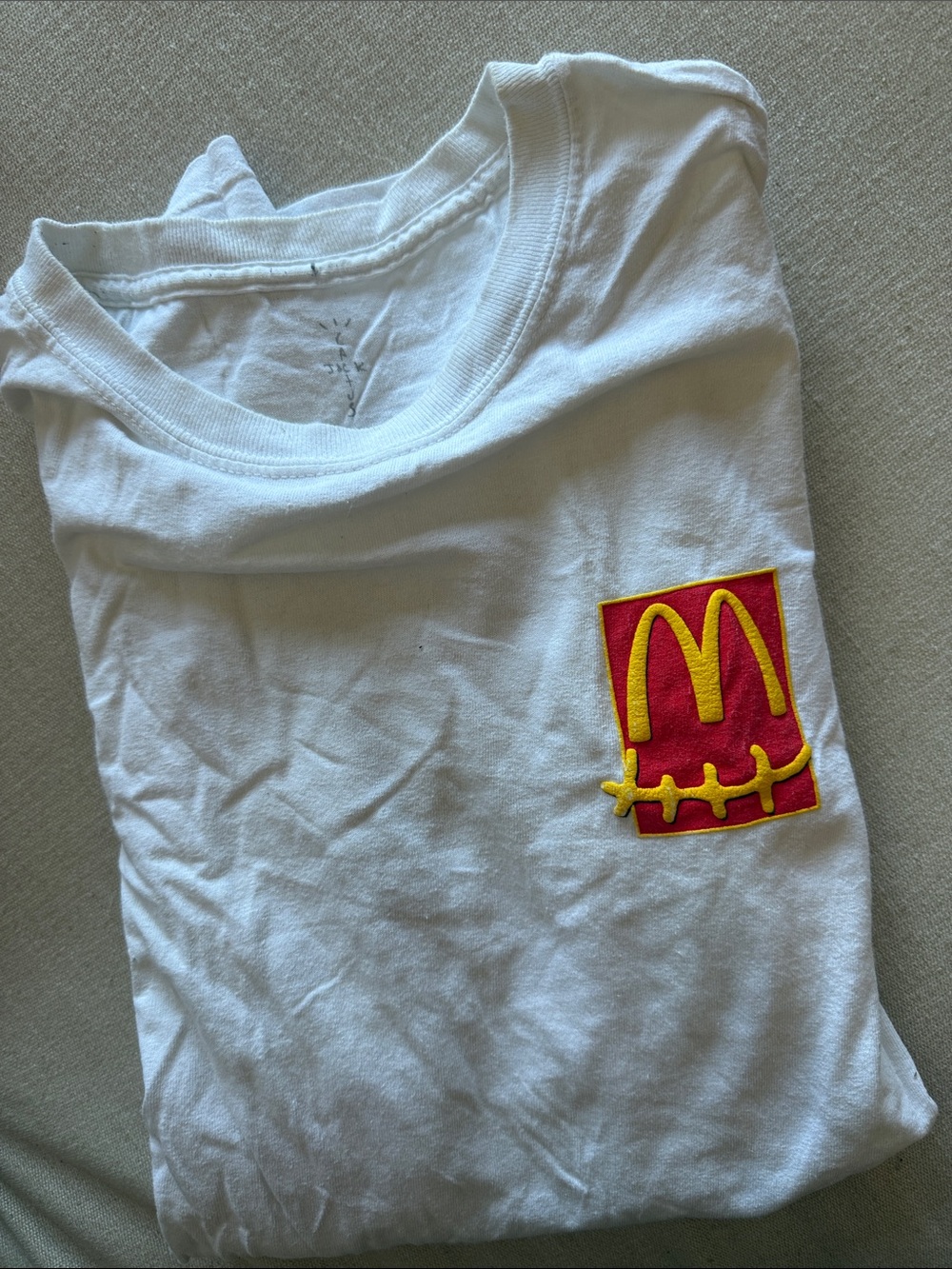 Cactus Jack X Mcdonald’s T-Shirt